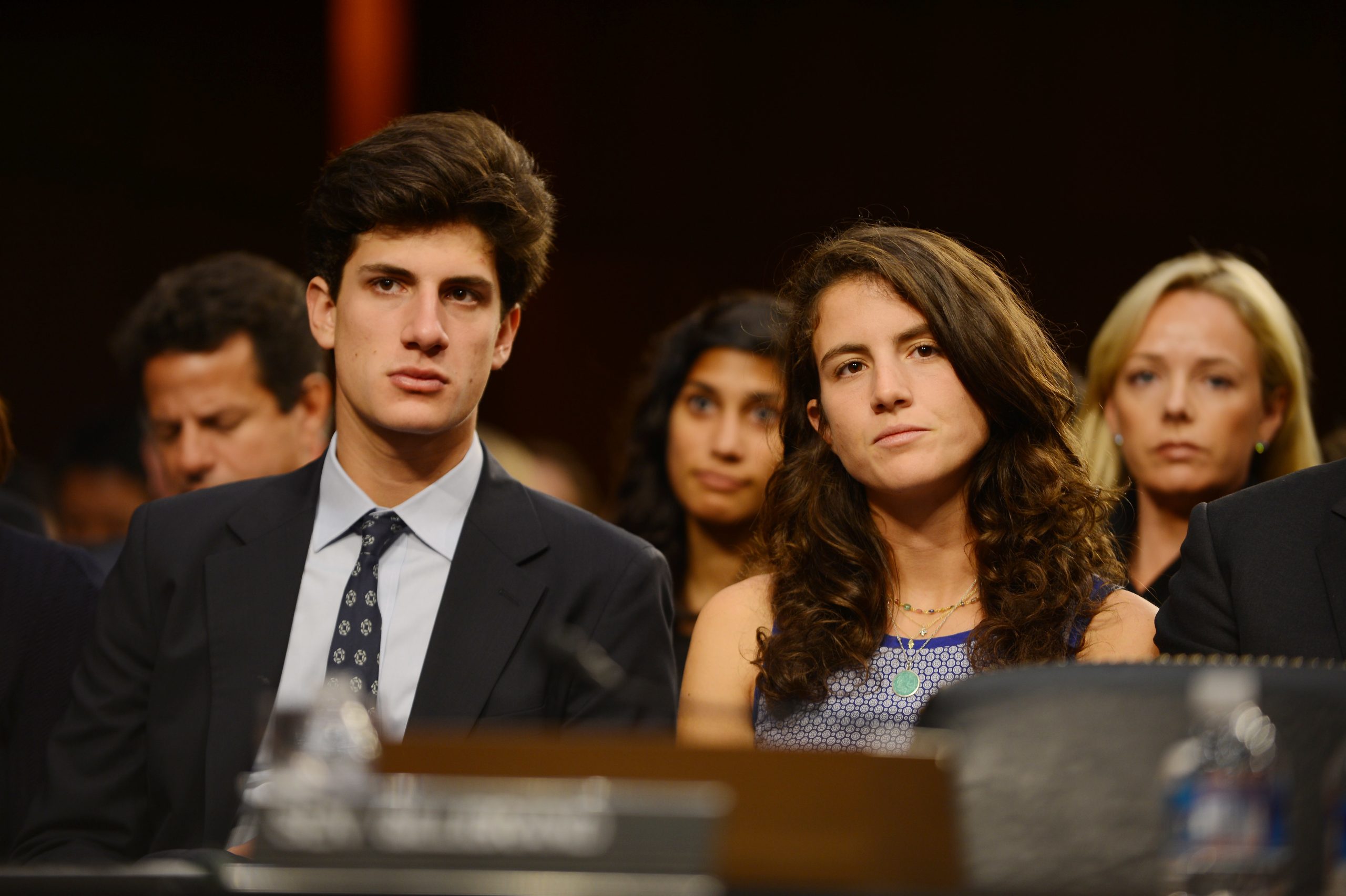 Jack Schlossberg és húga, Tatiana Schlossberg, 2013