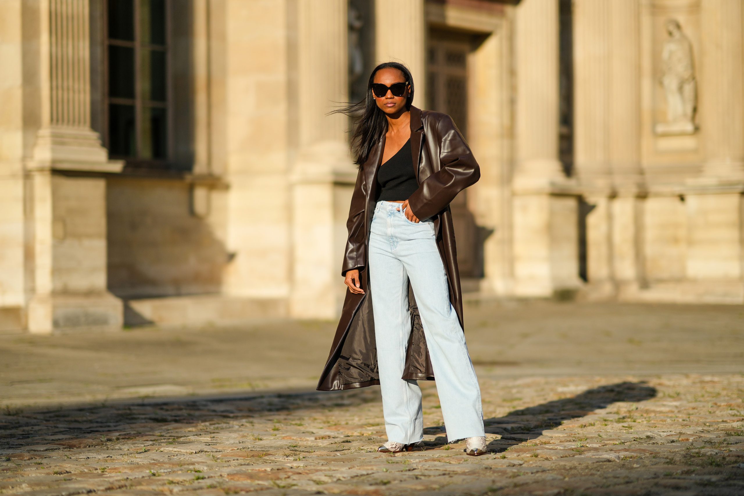 Modell granny jeans-ben