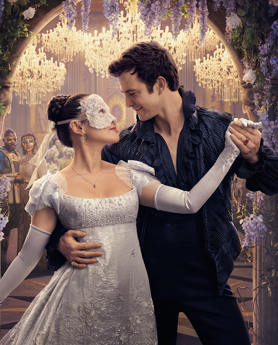 Álarcosbál a Bridgerton 4. évadában.