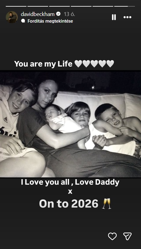 A Beckham család