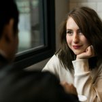 Nő és férfi randevún