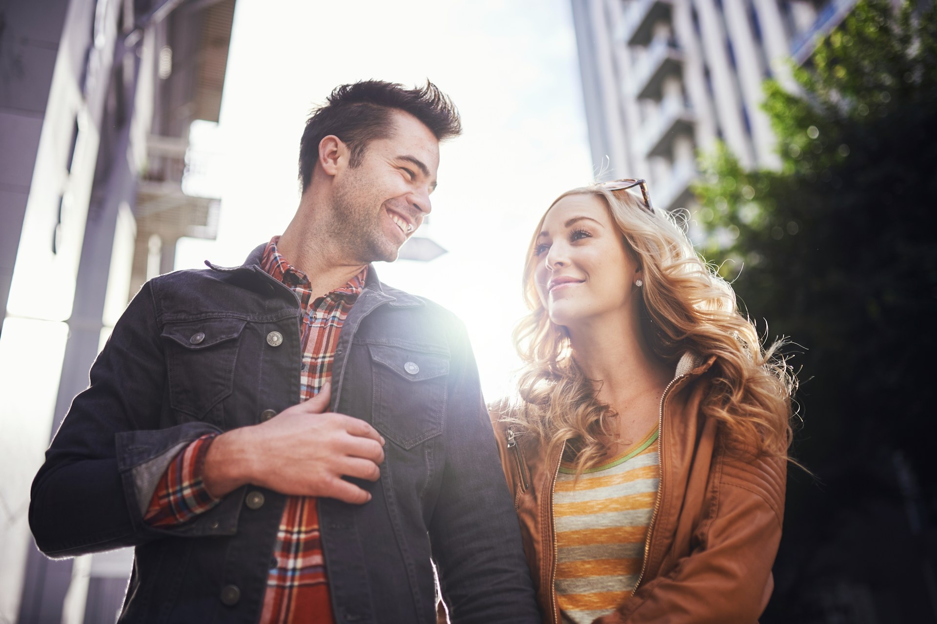 Nő és férfi randevún