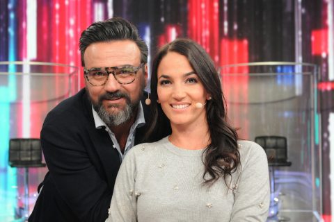 A mosolygó Gianni Annoni és Debreczeni Zita a Drágám, add az életed! műsorában 2017-ben