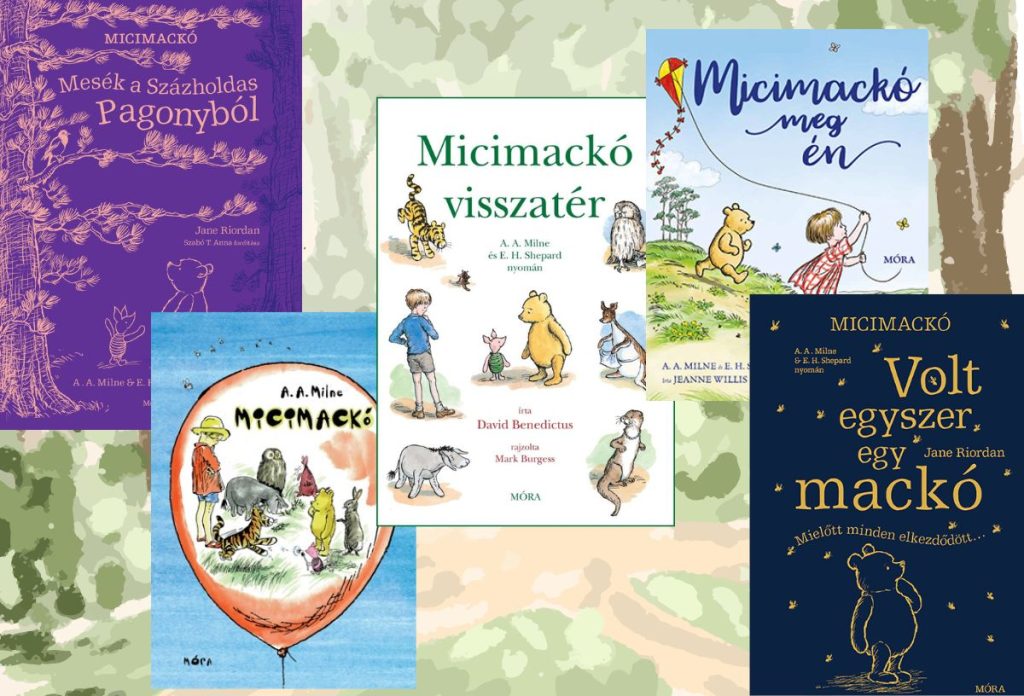 Móra kiadó Micimackó kötetek