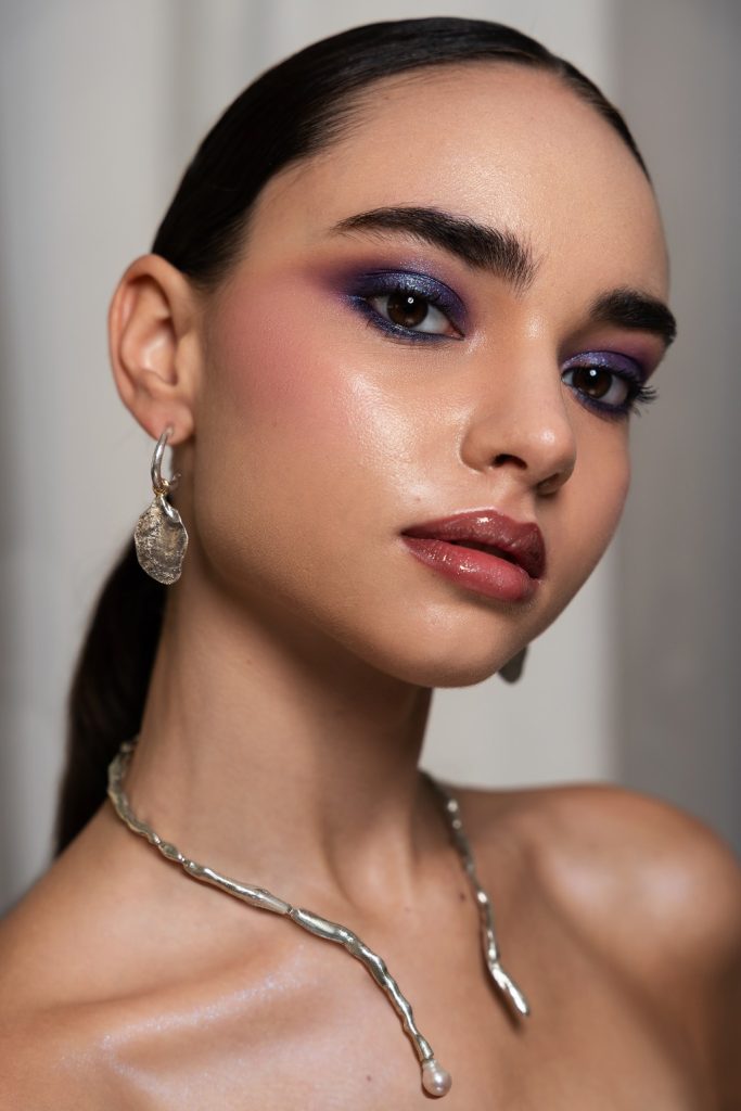 Páll Adrienn báli sminkek Artic Amethyst