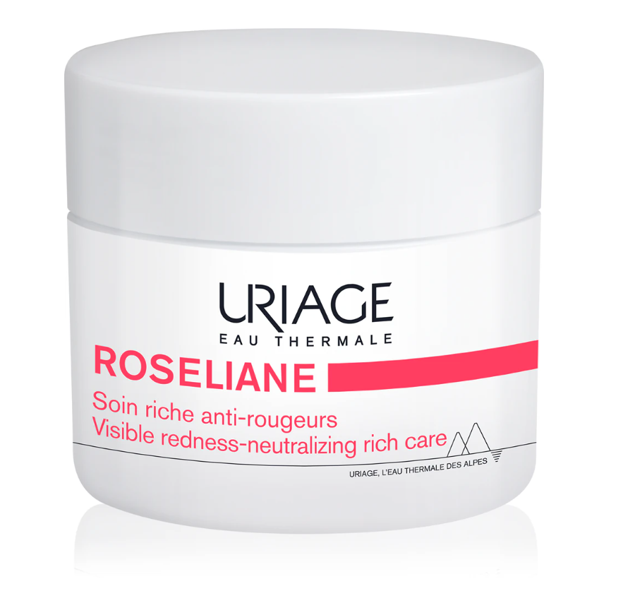 rosacea-telen | Marie Claire Uriage Roseliane Visible Redness-Neutralizing Rich Care nyugtató krém bőrpír ellen