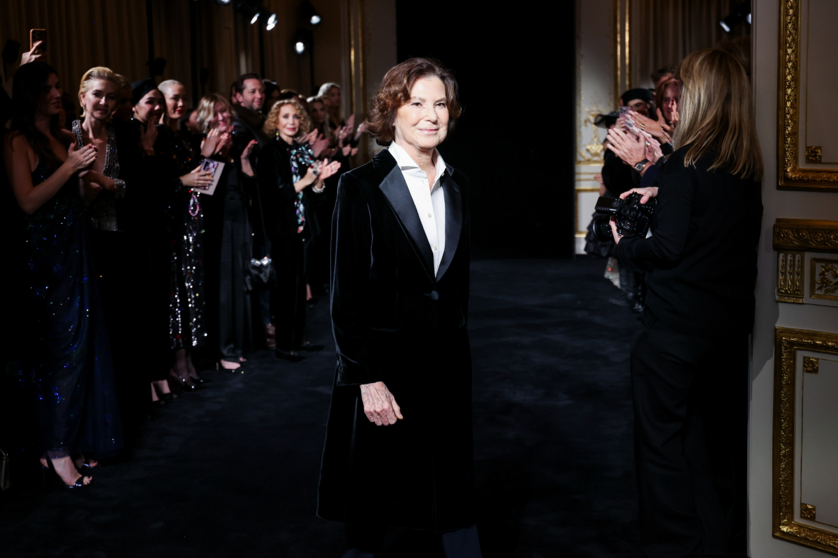 Silvana Armani a 2026-os tavaszi–nyári Armani Privé divatbemutatón