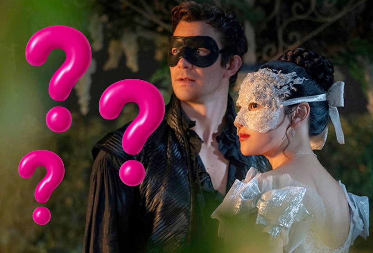 Bridgerton 4. évadának nyitójelenete, rózsaszín kérdőjelek