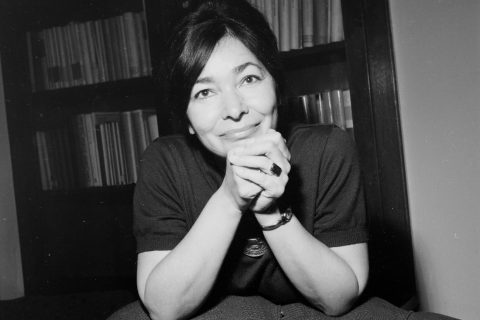 Szabó Magda fekete fehér fotón