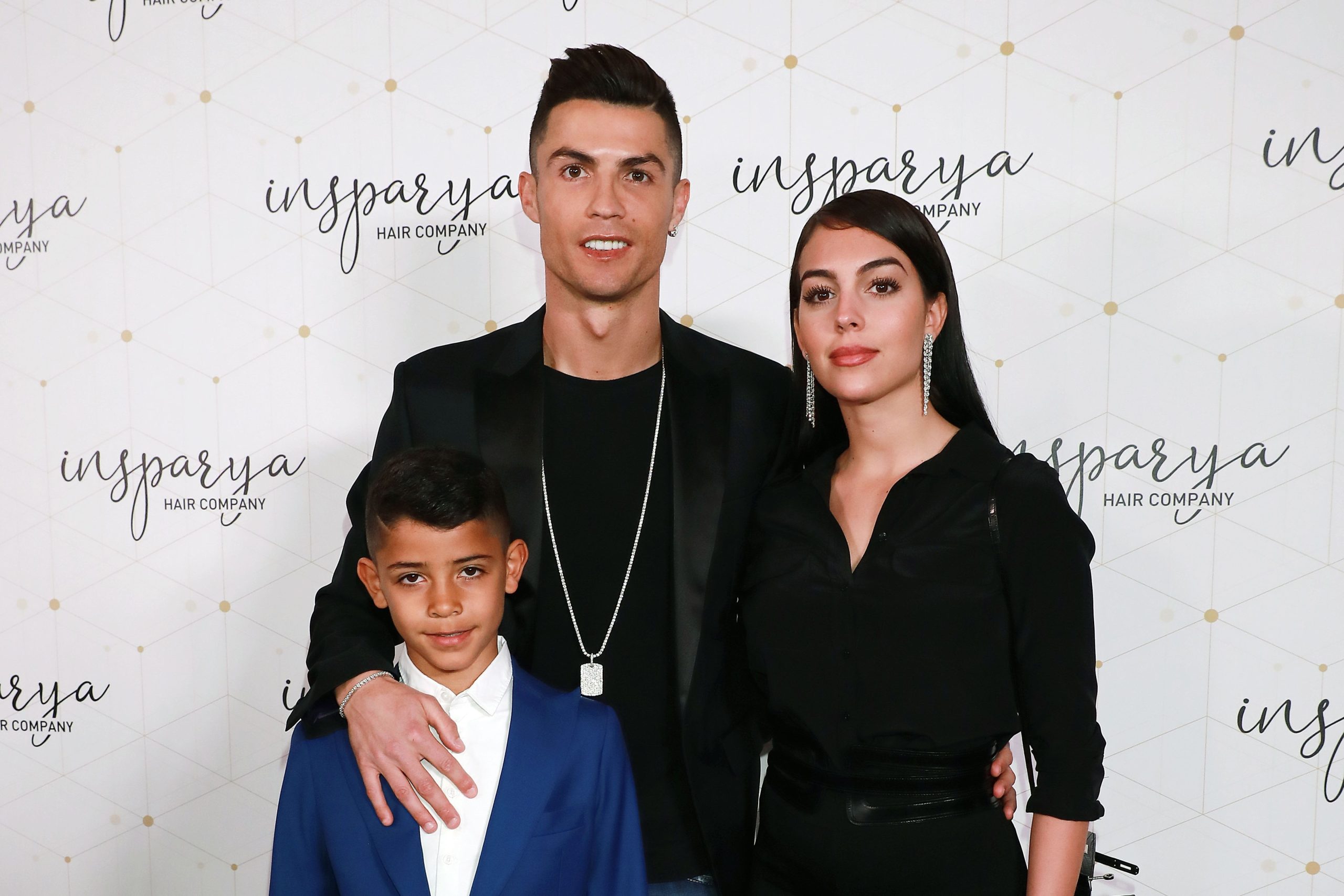 Cristiano Ronaldo, Georgina Rodriguez és Cristiano Ronaldo Jr