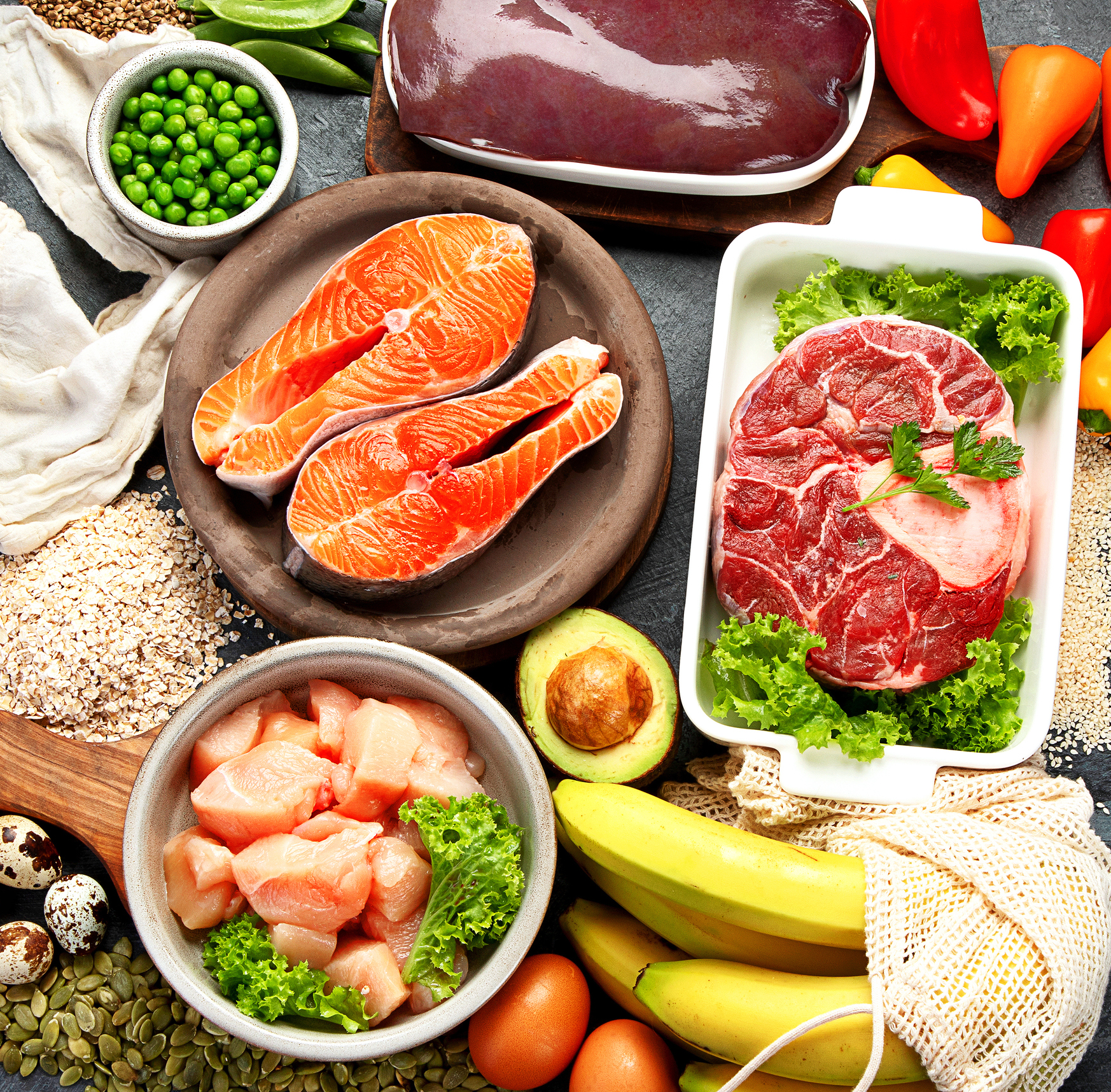 A B12-vitamin (piridoxin) természetes forrásai