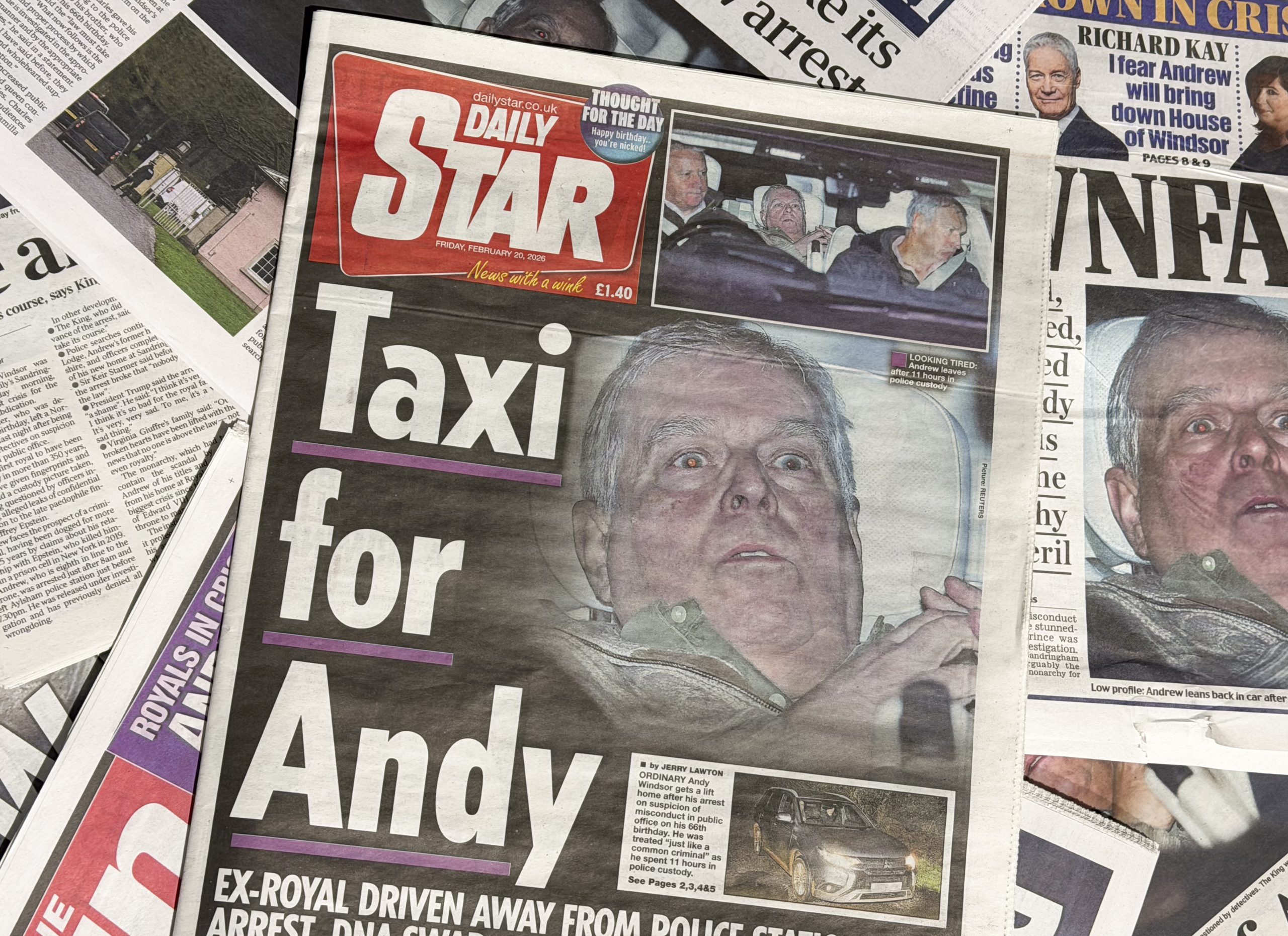 András herceg letartóztatása