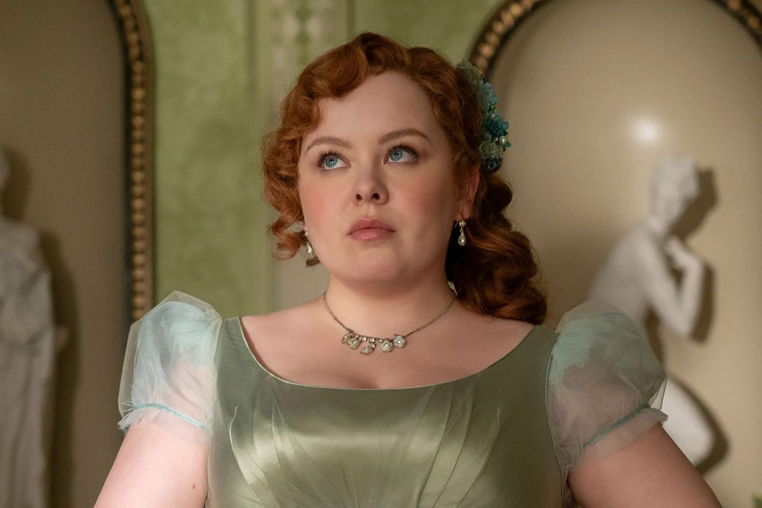 Jelenetfotó a Bridgertonból