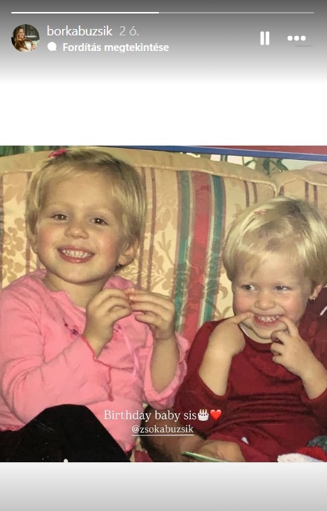 Buzsik Borka és testvére