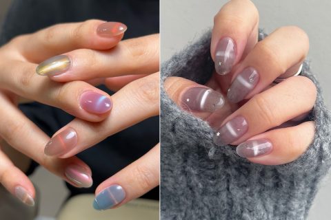 Lézerfény manikűr, Barcode nails