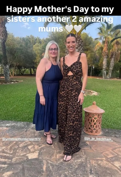 David Beckham nővérei