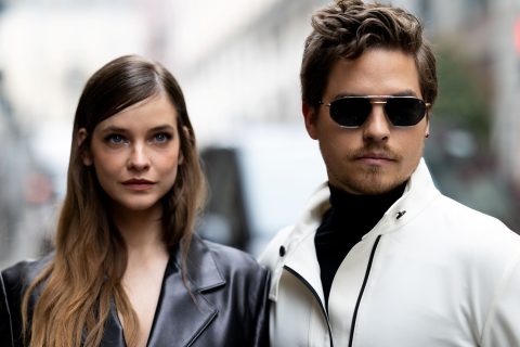 Palvin Barbi és férje a milánói divathéten