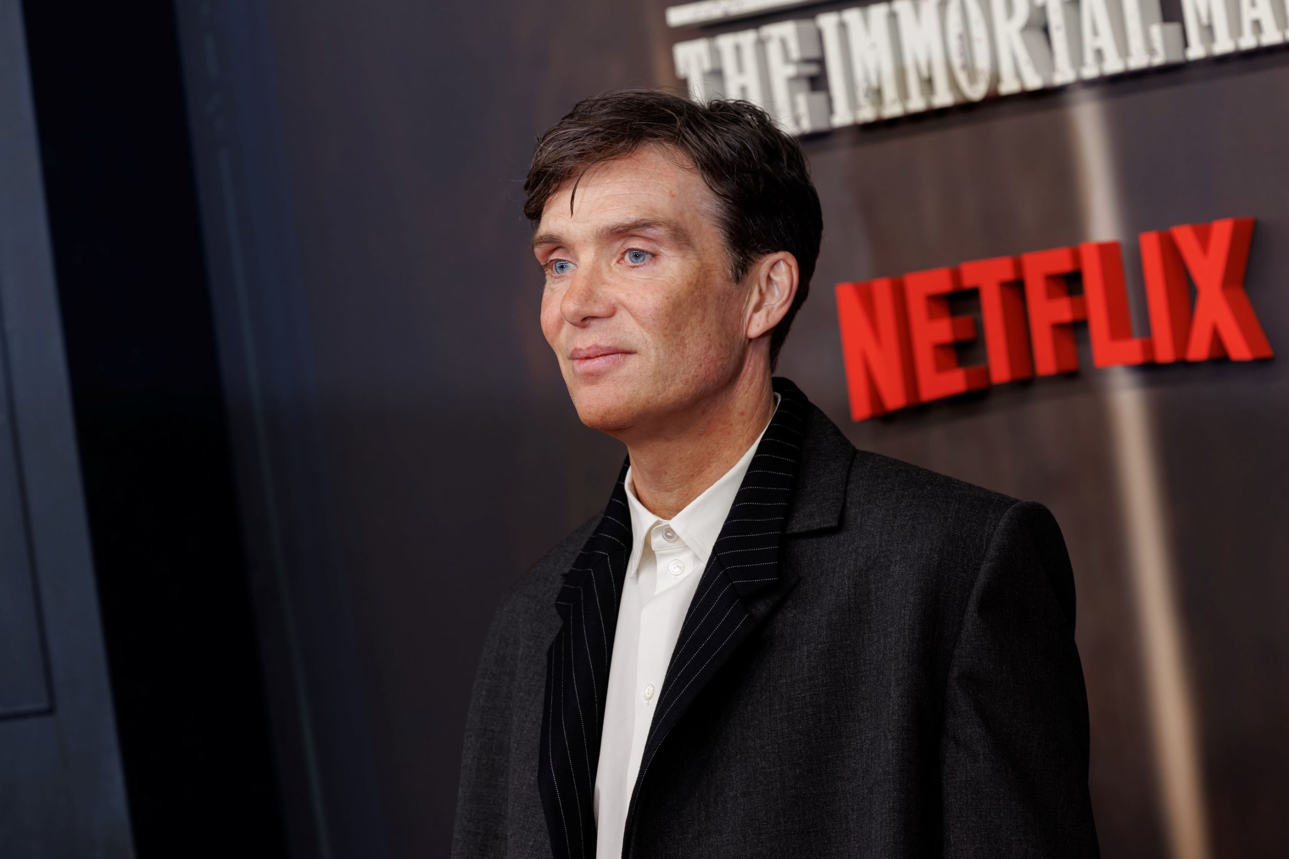 Cillian Murphy a Peaky Blinders film premierjén