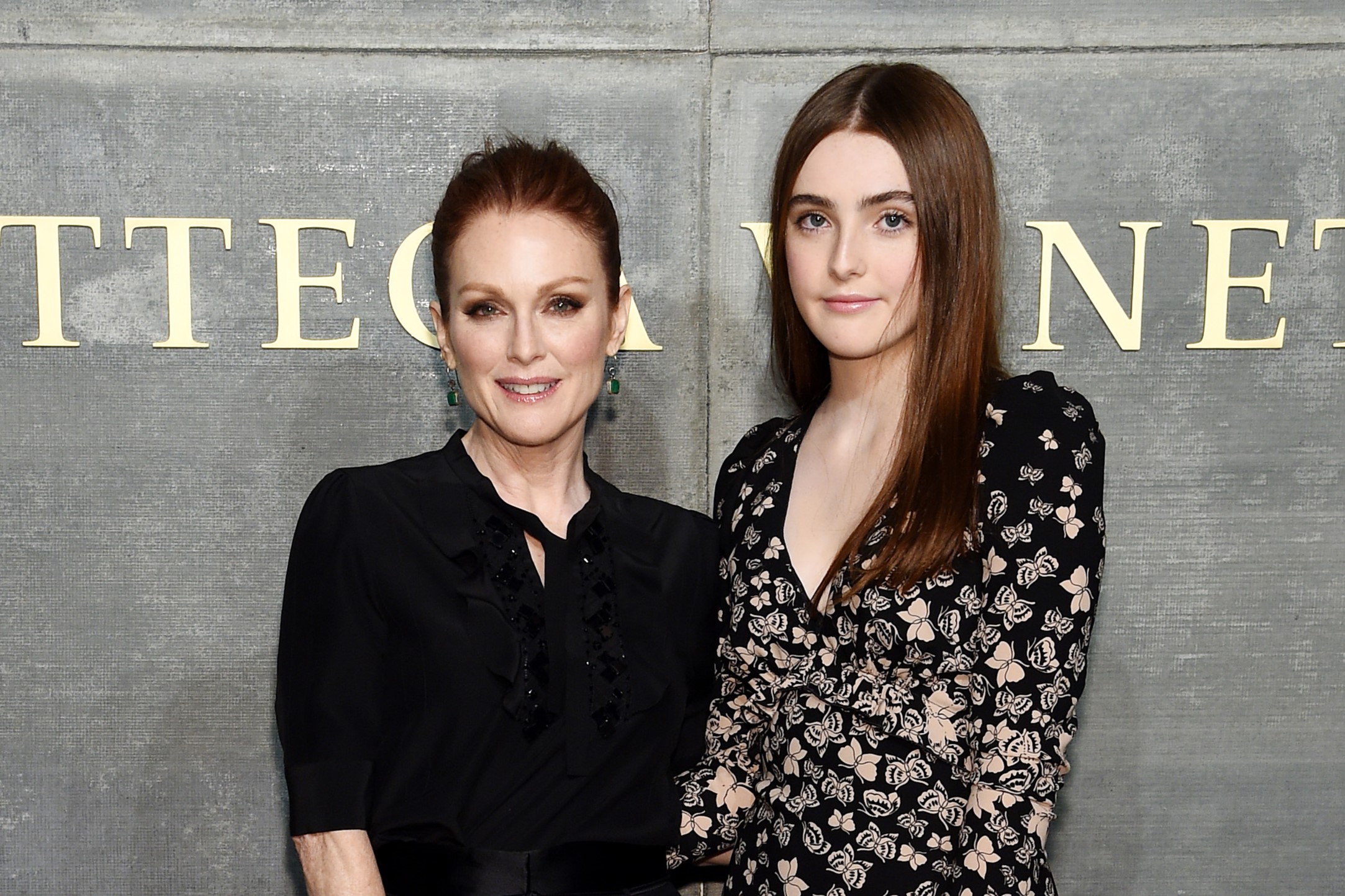 Julian Moore és lánya Liv Freundlich