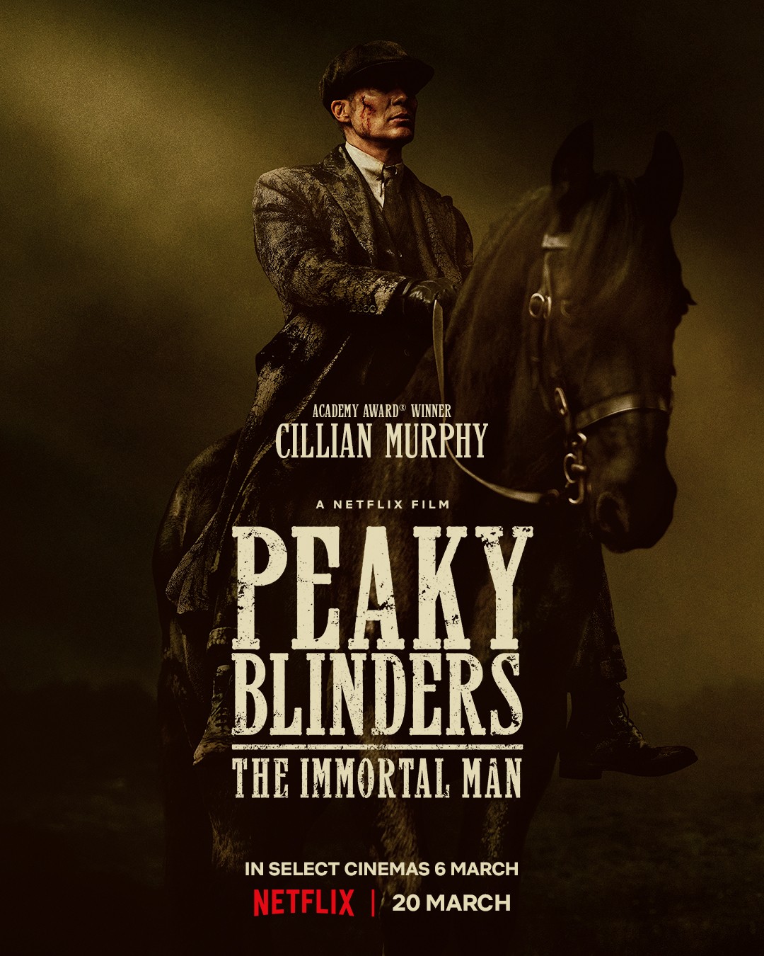 peaky-blinders-mozifilm | Marie Claire A Peaky Blinders mozifilm plakátja.