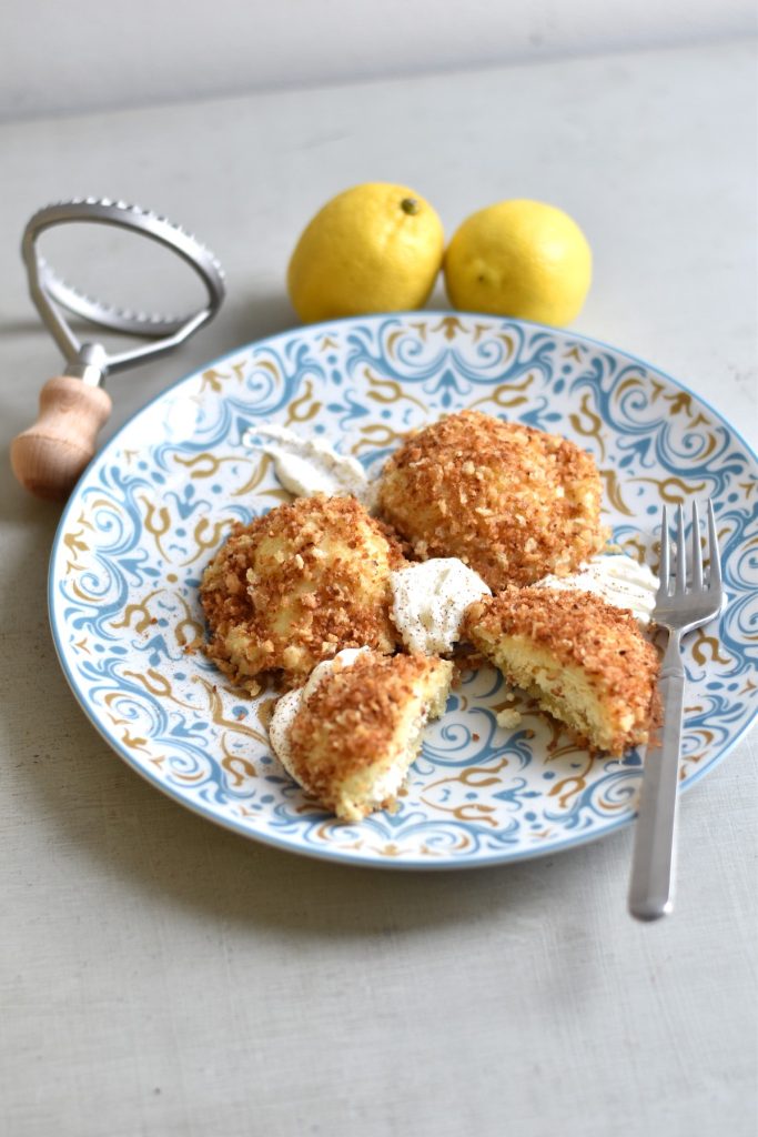 Túrós derelye burgonyás tésztával