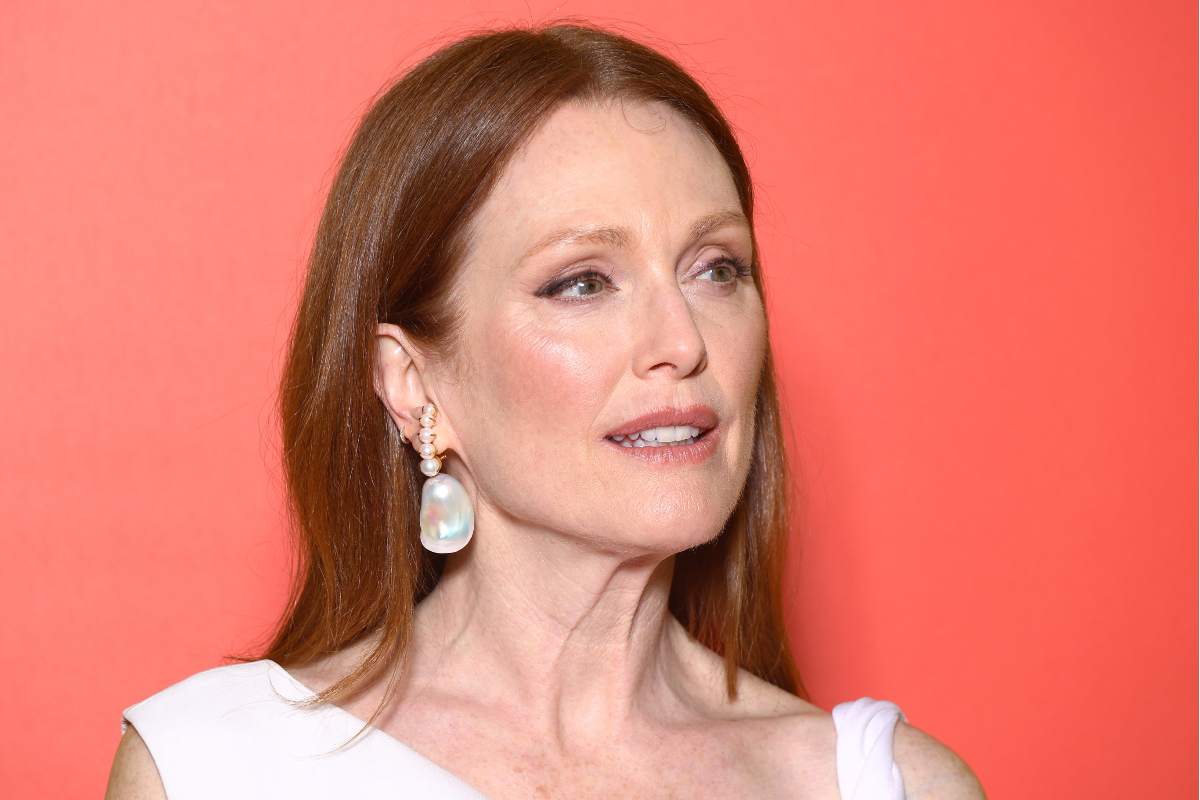Julianne Moore a The Room Next Door premierjén