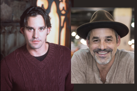 Nicholas Brendon a sorozat forgatása alatt és később, 2017-ben
