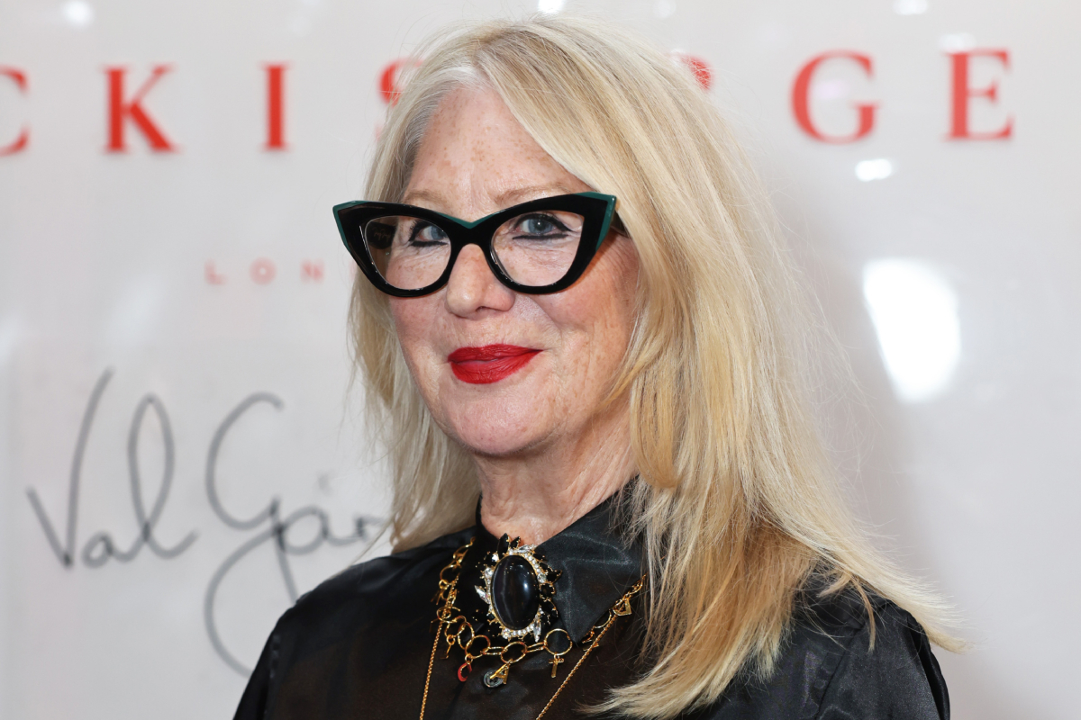 Val Garland a kollekciója bemutatóján