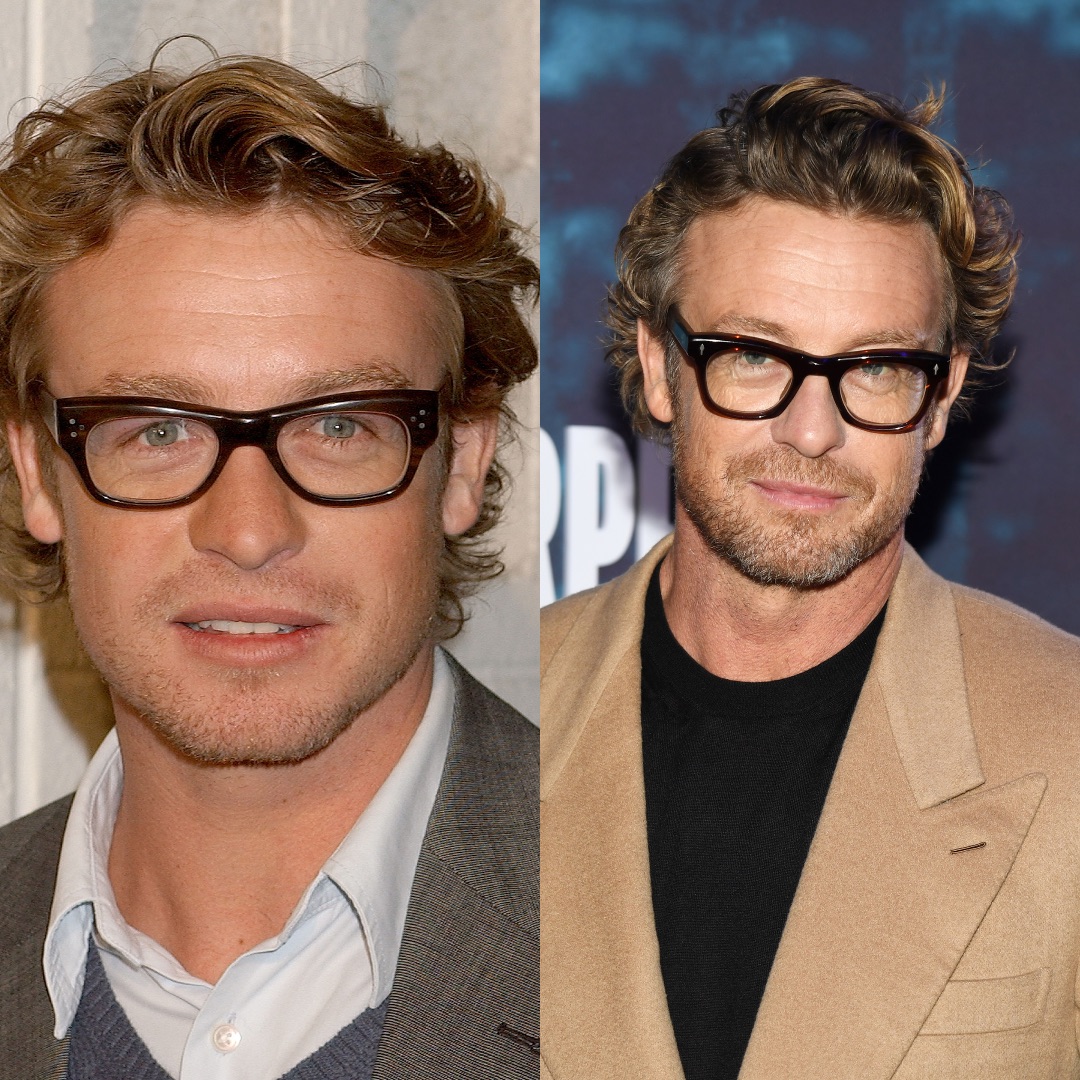 Simon Baker kollázson: 2006 és 2026
