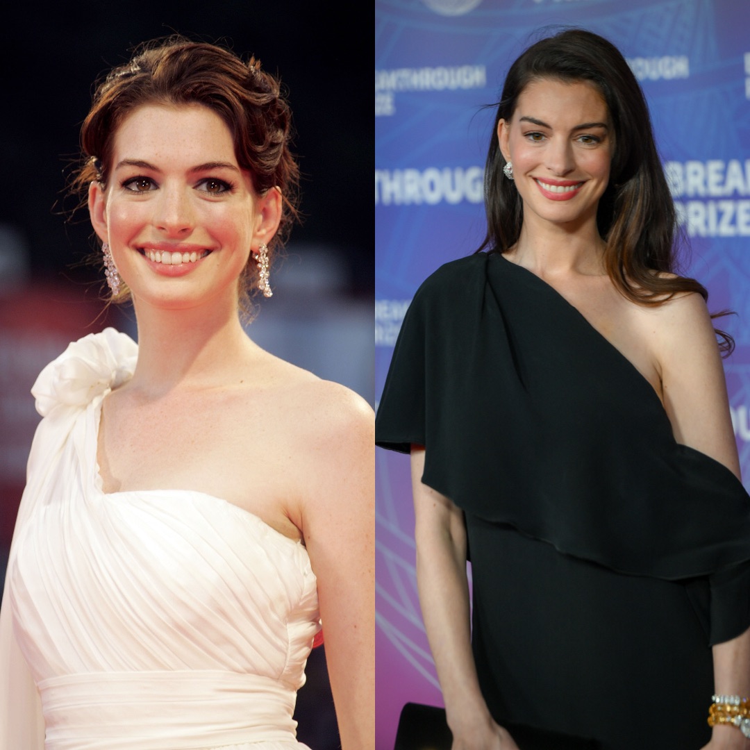 Anne Hathaway kollázson: 2006 és 2026