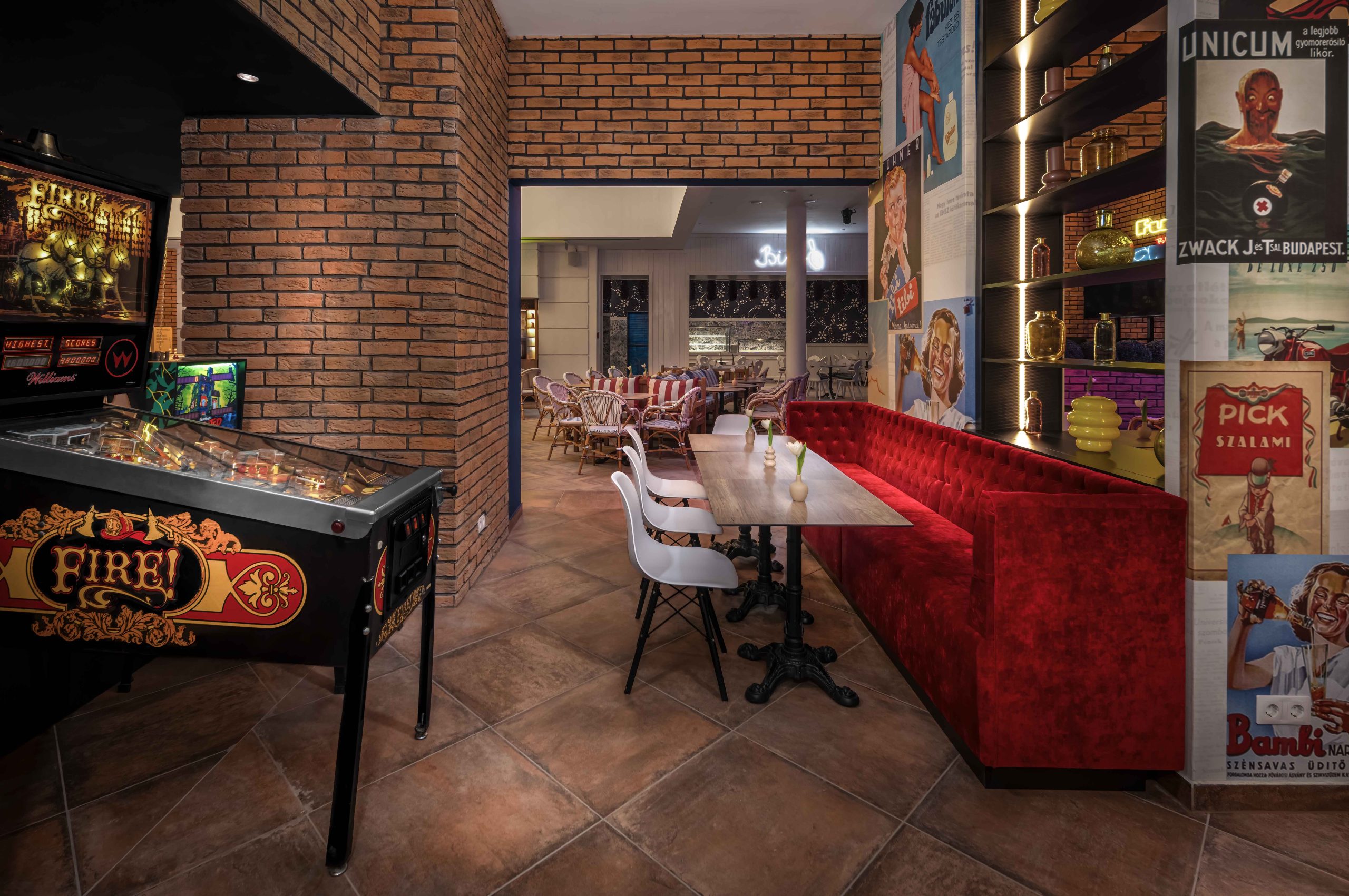 Mamaison_Vibe_Hotel_Downtown_Budapest_Funky_Game_corner | Marie Claire