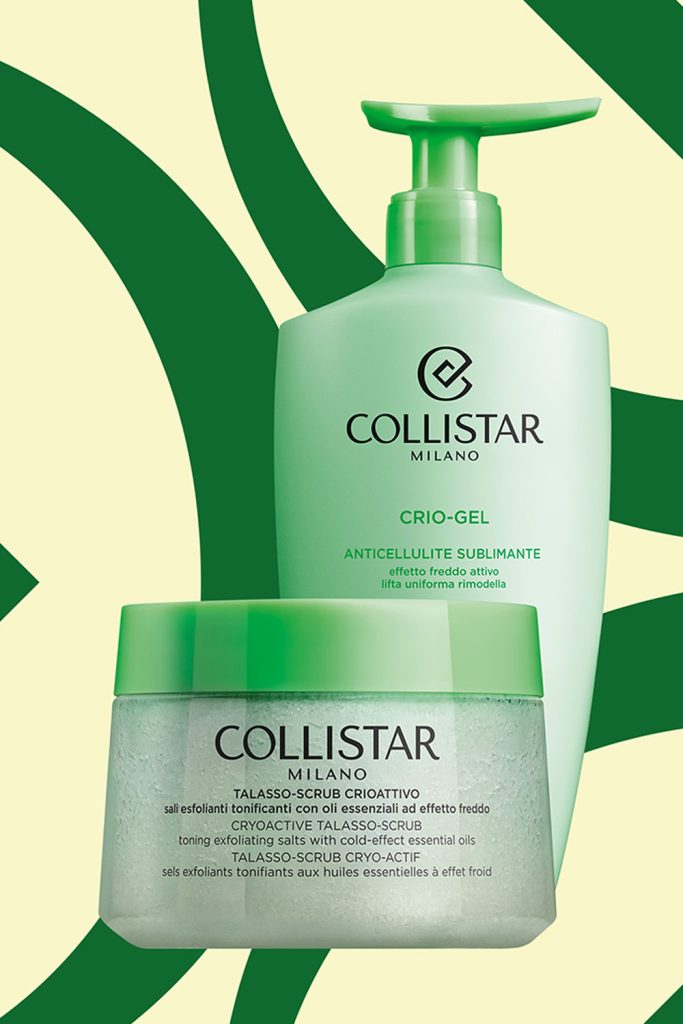 COLLISTAR Special Perfect Body tisztító testpeeling és cryo-gel
