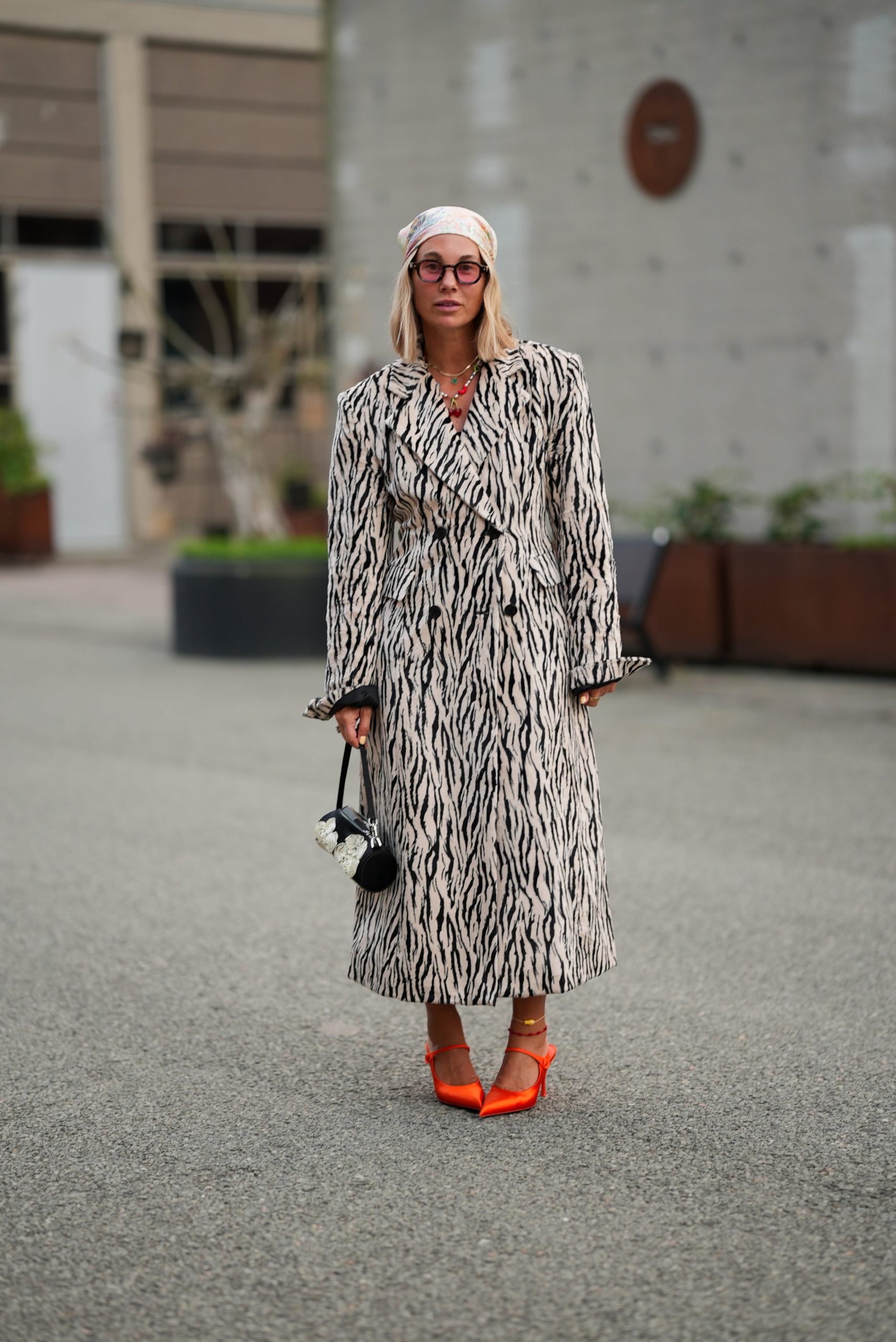 Modell a koppenhágai divathéten