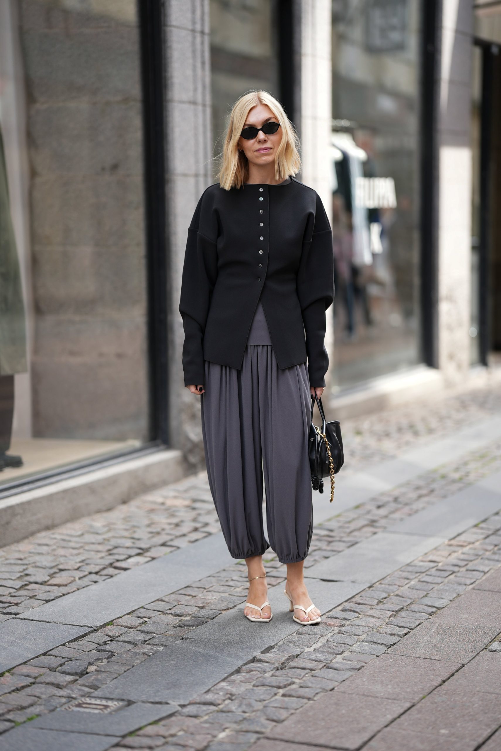 Modell a koppenhágai divathéten