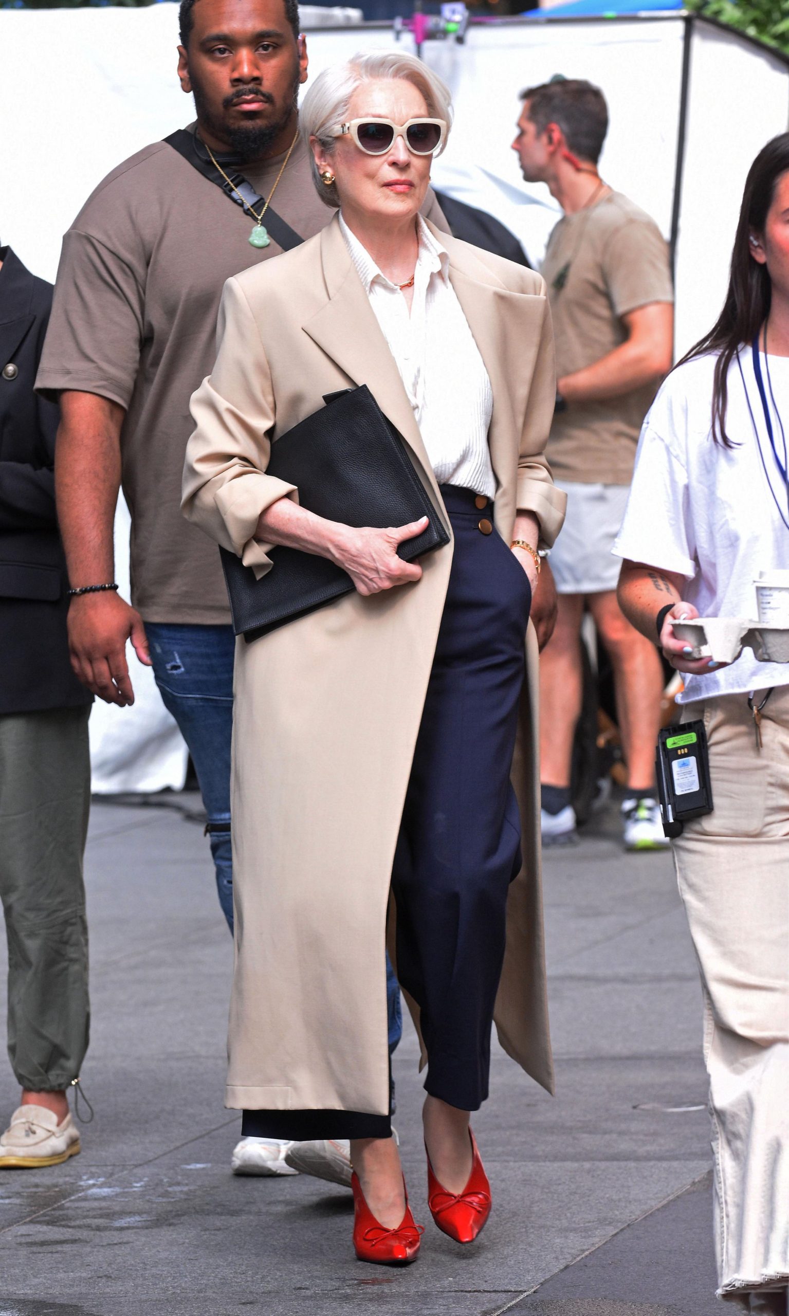 Meryl Streep Az ördög Pradát visel 2 egyik jelenetében