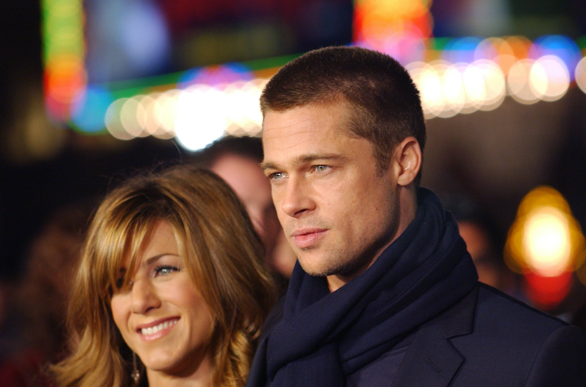Jennifer Aniston és Brad Pitt egymás mellett