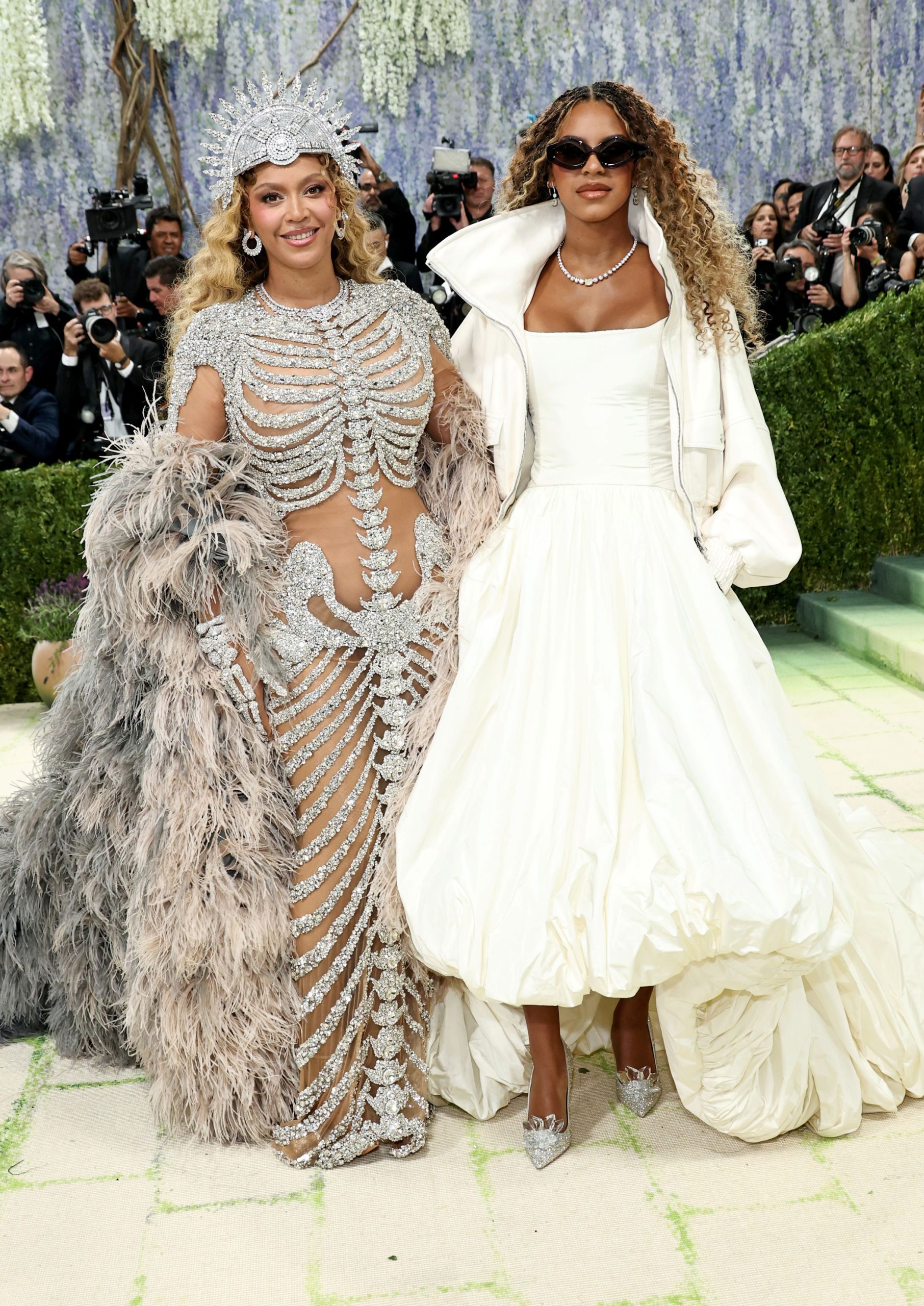 Beyoncé és lánya a Met-gálán