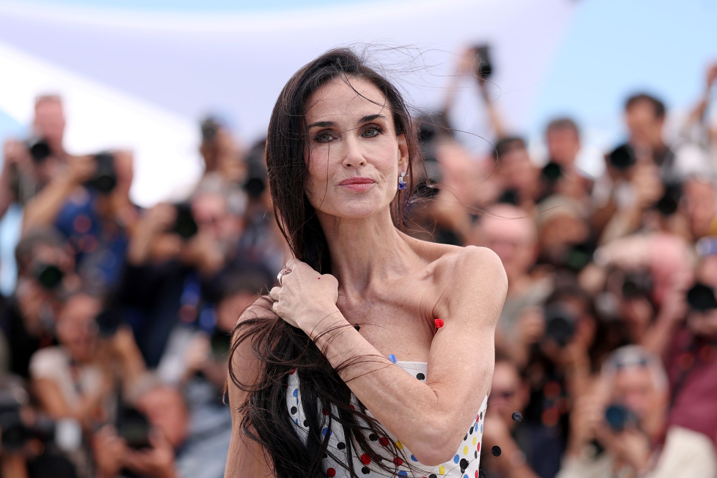 Demi Moore a cannes-i filmfesztiválon