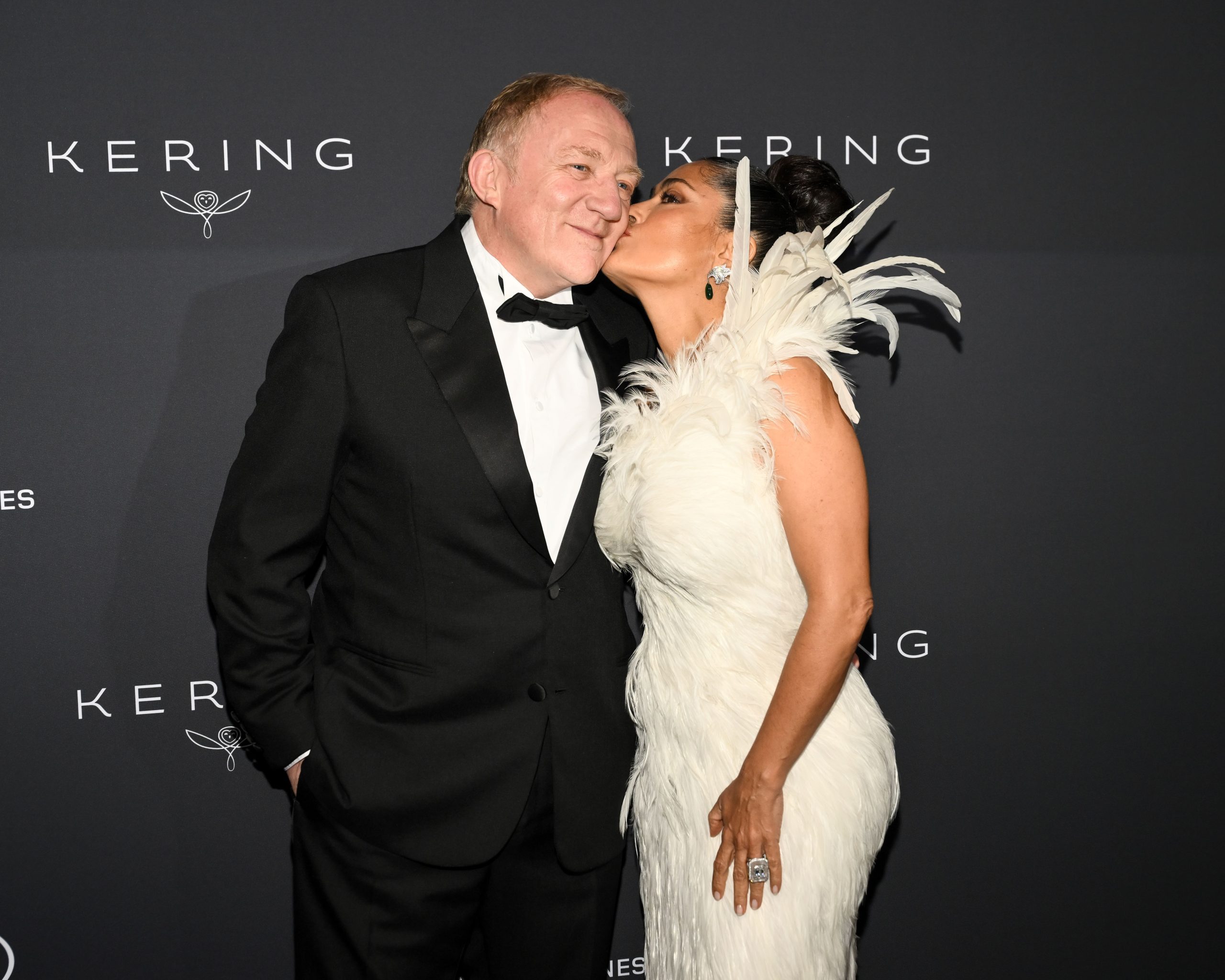 Salma Hayek és férje, Francois Henri Pinault