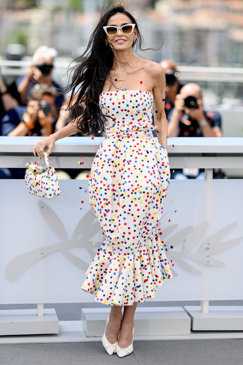 Demi Moore a cannes-i filmfesztiválon