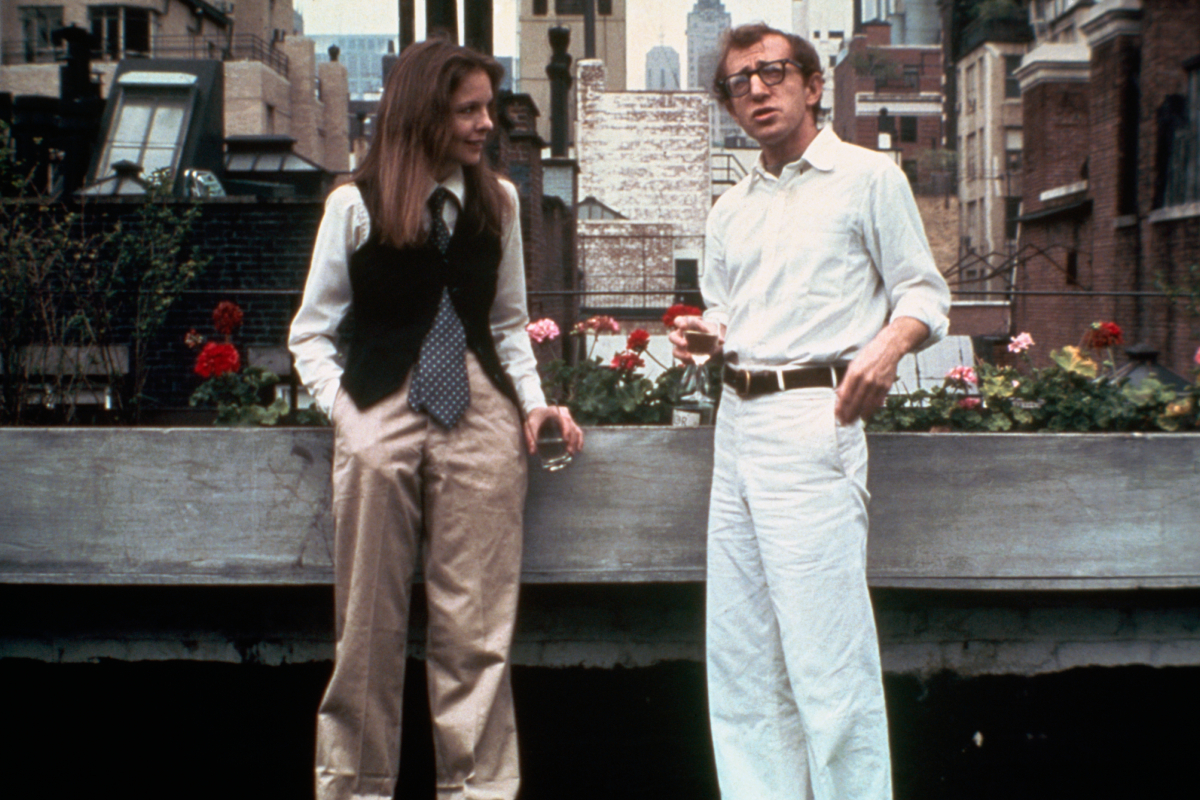 Diane Keaton és Woody Allen az Annie Hall című filmben