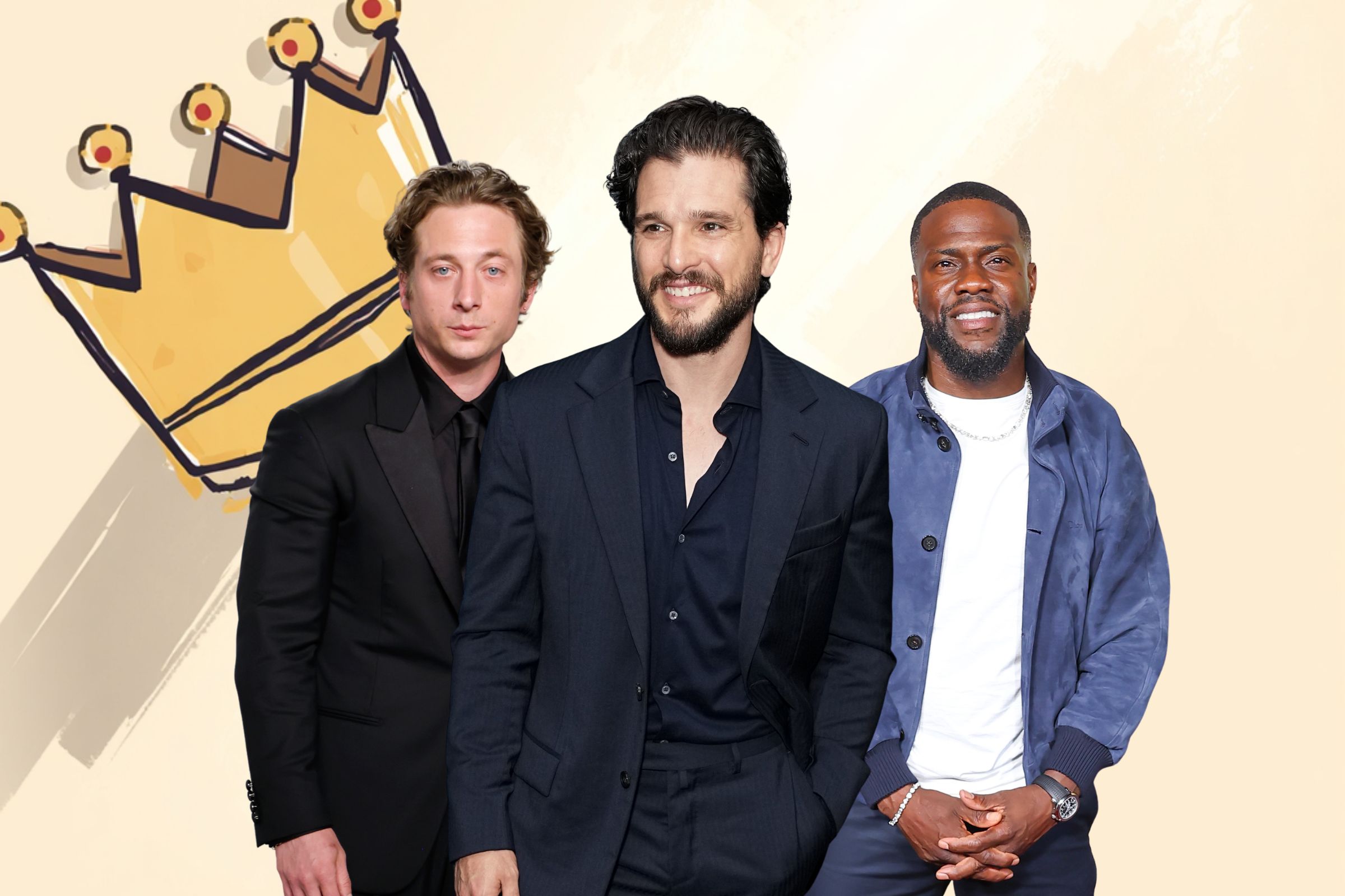 Kit Harington, Jeremy Allen White, Kevin Hart
