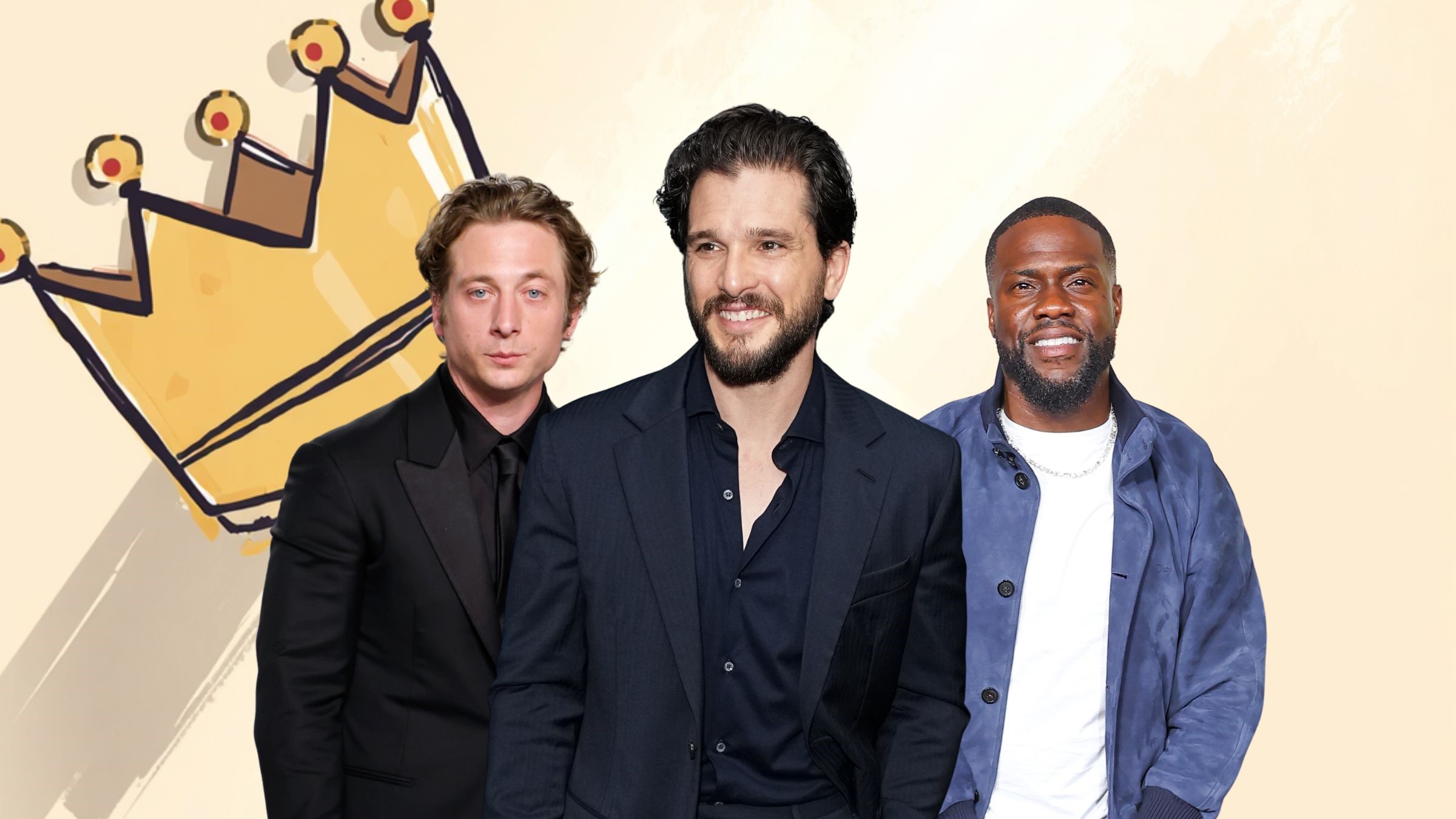 Kit Harington, Jeremy Allen White, Kevin Hart