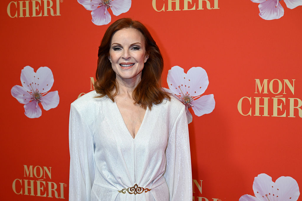 Marcia Cross 2025-ben egy Mon Chérie eseményen