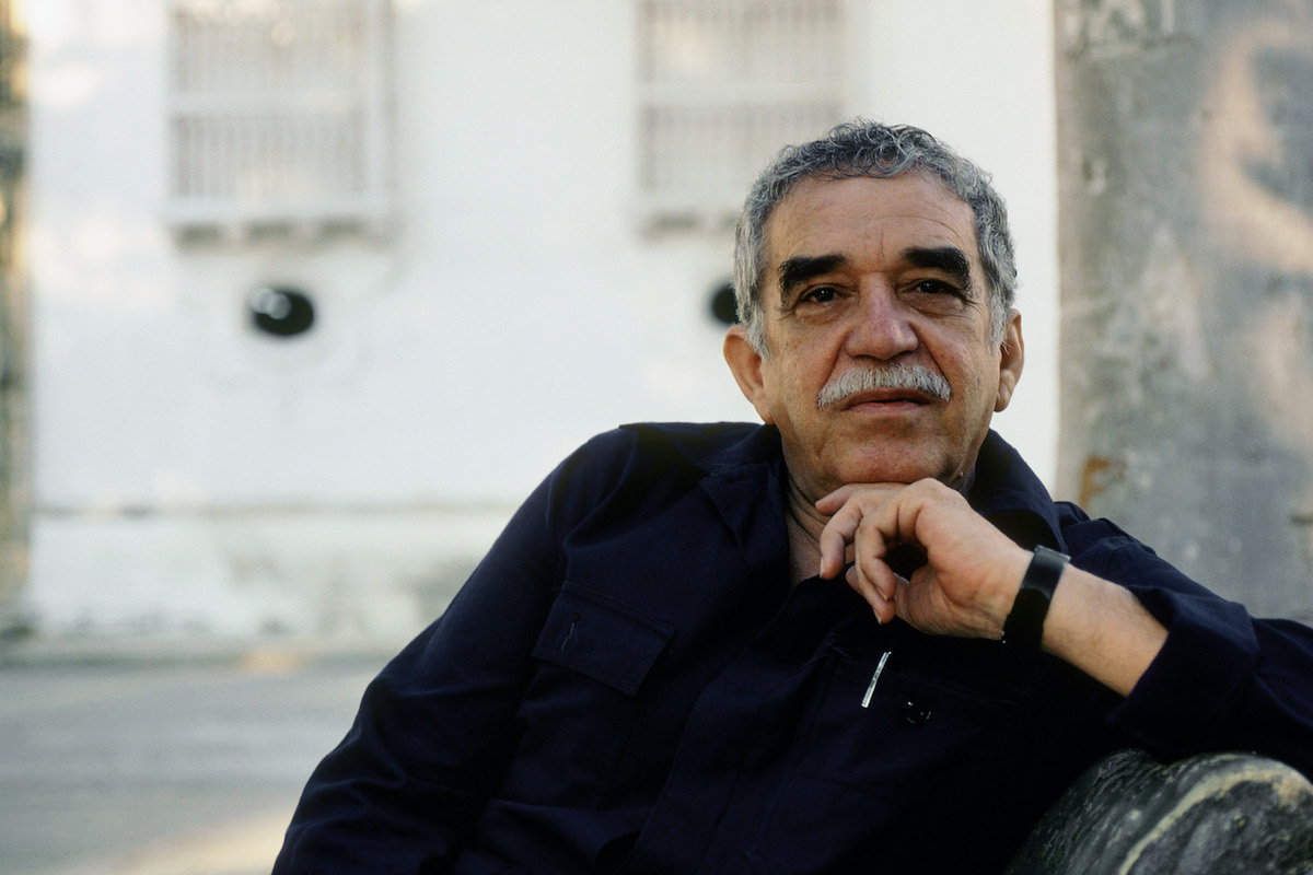 Gabriel Garcia Marquez portré
