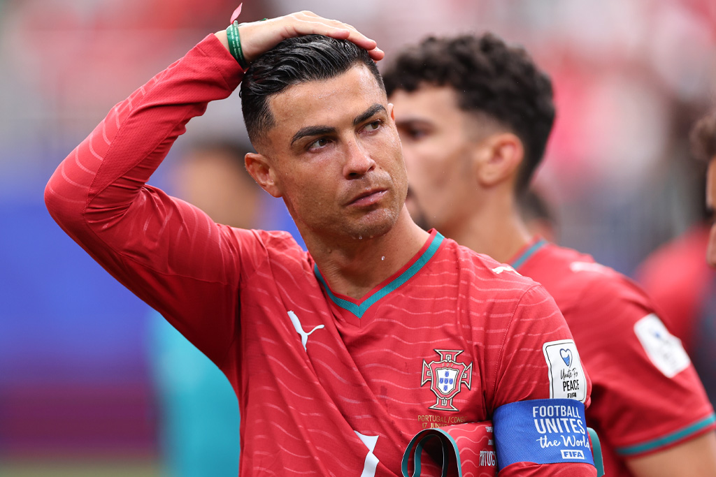 Cristiano Ronaldo a 2026-os foci vb-n a haját igazgatja