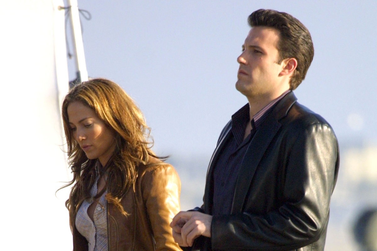 jennifer-lopez-filmvaszon-maganelet-szerelem-ferfiak | Marie Claire Jennifer Lopez és Ben Affleck a Gengszter Románc forgatásán