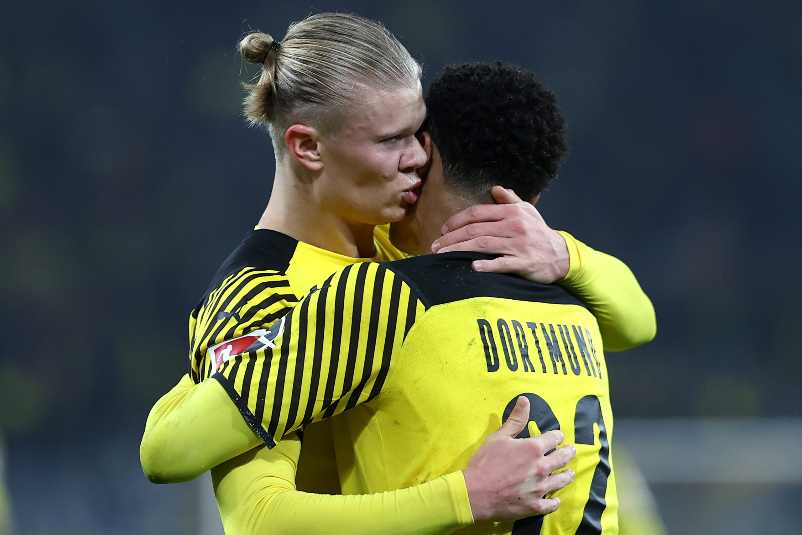 Jude Bellingham és Erling Haaland