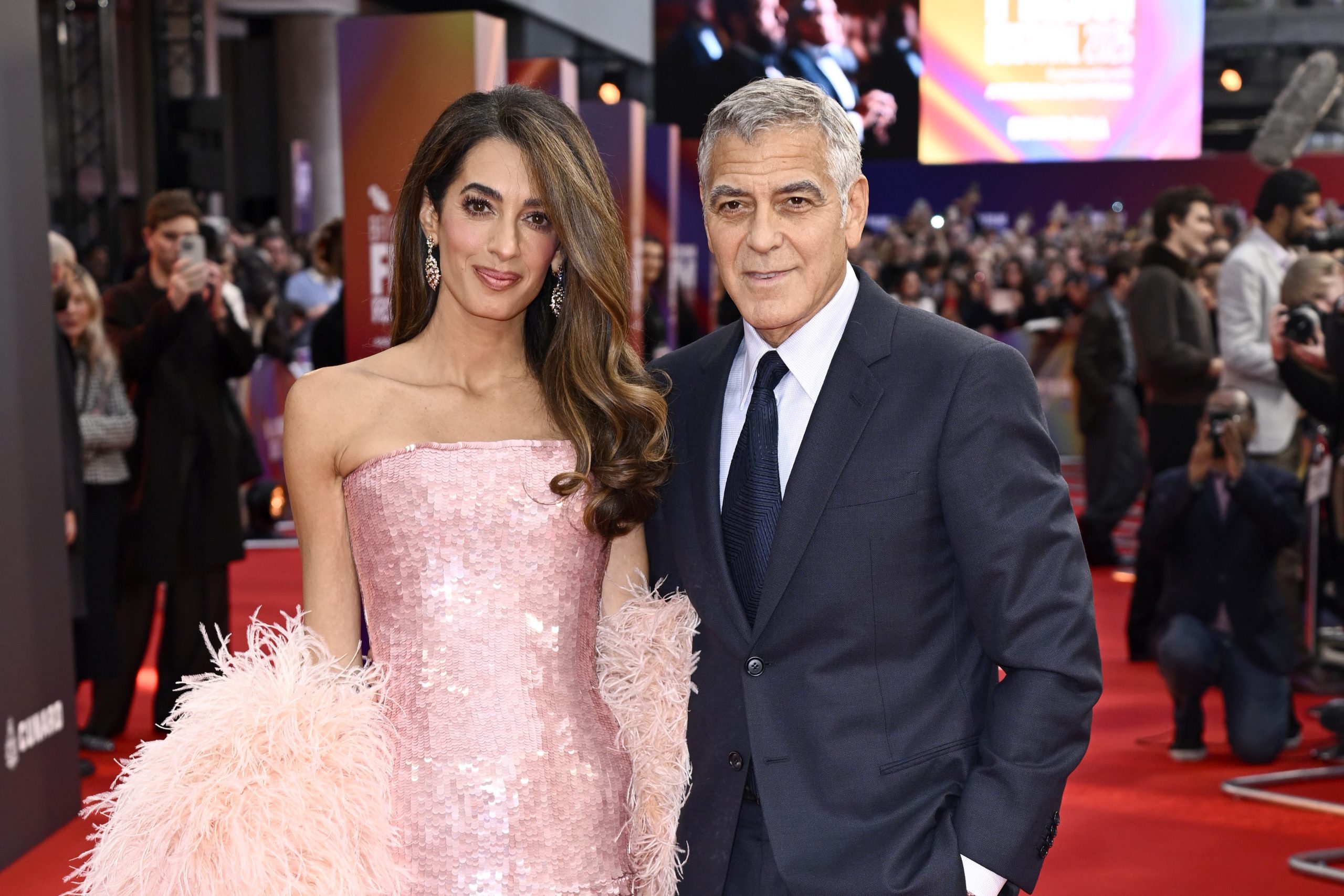 George és Amal Clooney
