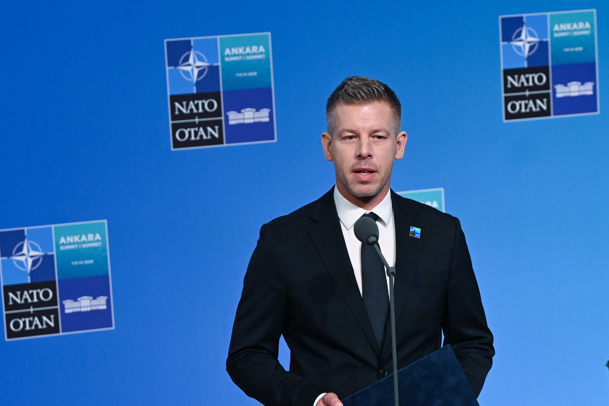 Magyar Péter a Nato csúcson